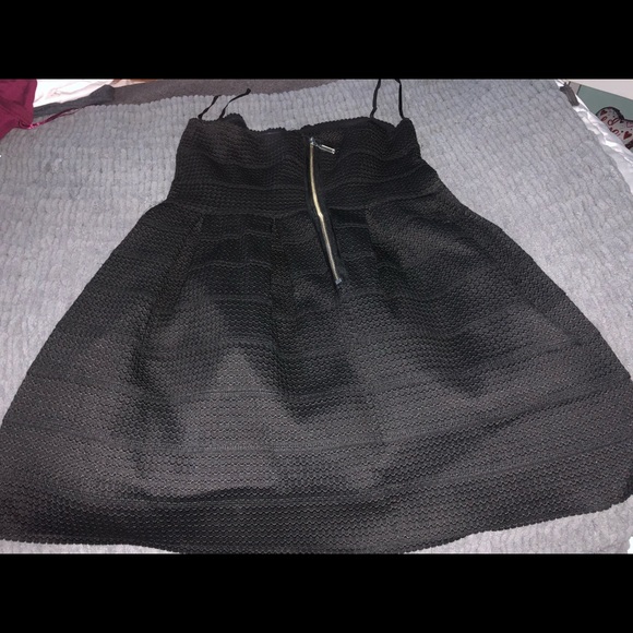 Black strapless dress. - Picture 2 of 2